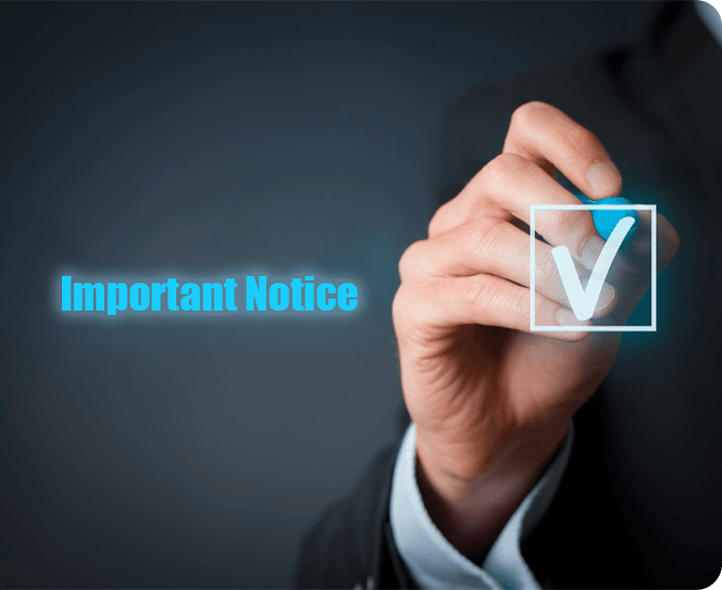 Important Notice