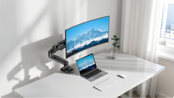 PC and laptop