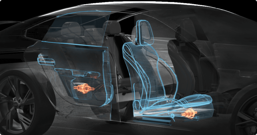 Body zone motor control