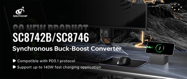 Southchip launched the latest synchronous buck-boost converters SC8742B & SC8746