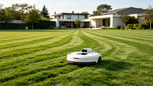 Lawn mowing robot solutions